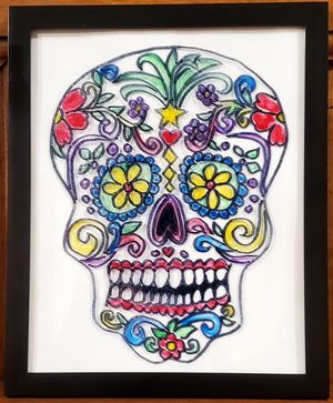 Day of the Dead Glas